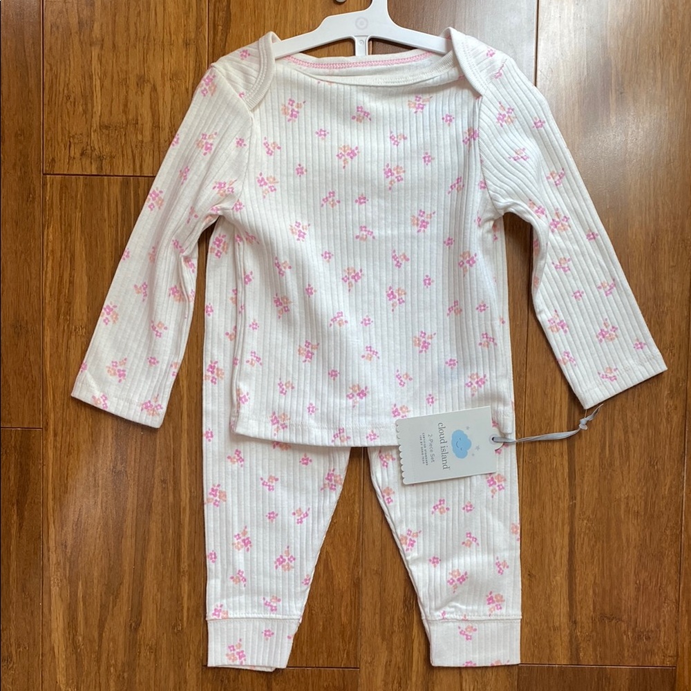 Cloud island ribbed set